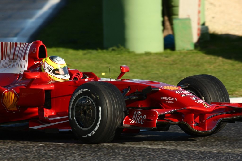 Test Ferrari F2008 Italian F3 Drivers Vallelunga